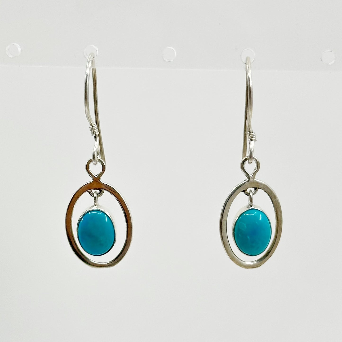 Sterling silver turquoise earrings GM903