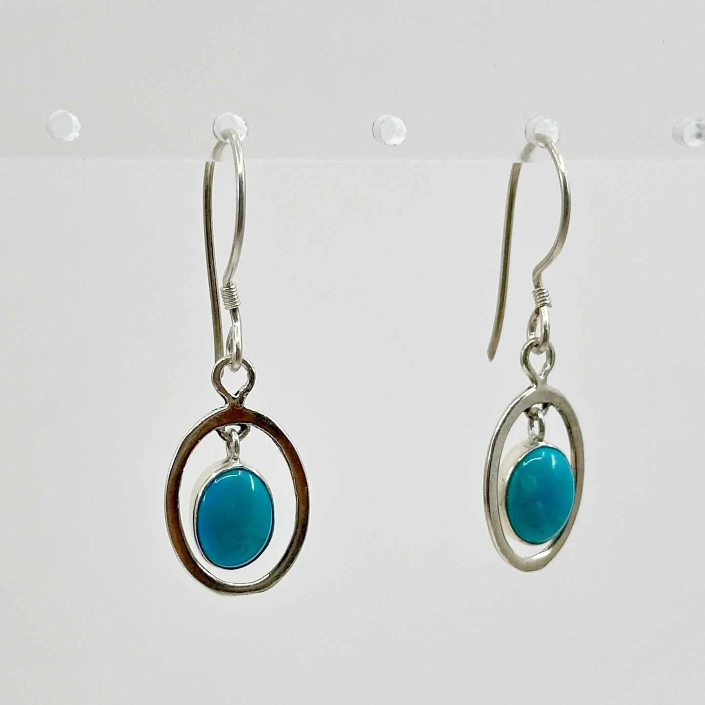 Sterling silver turquoise earrings GM903
