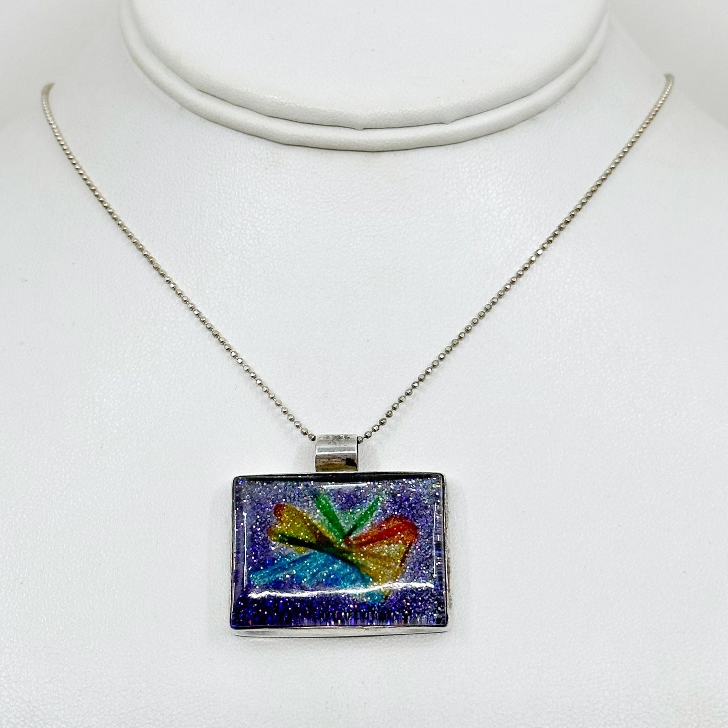 Hand made Sterling Silver & copper pendant GM908