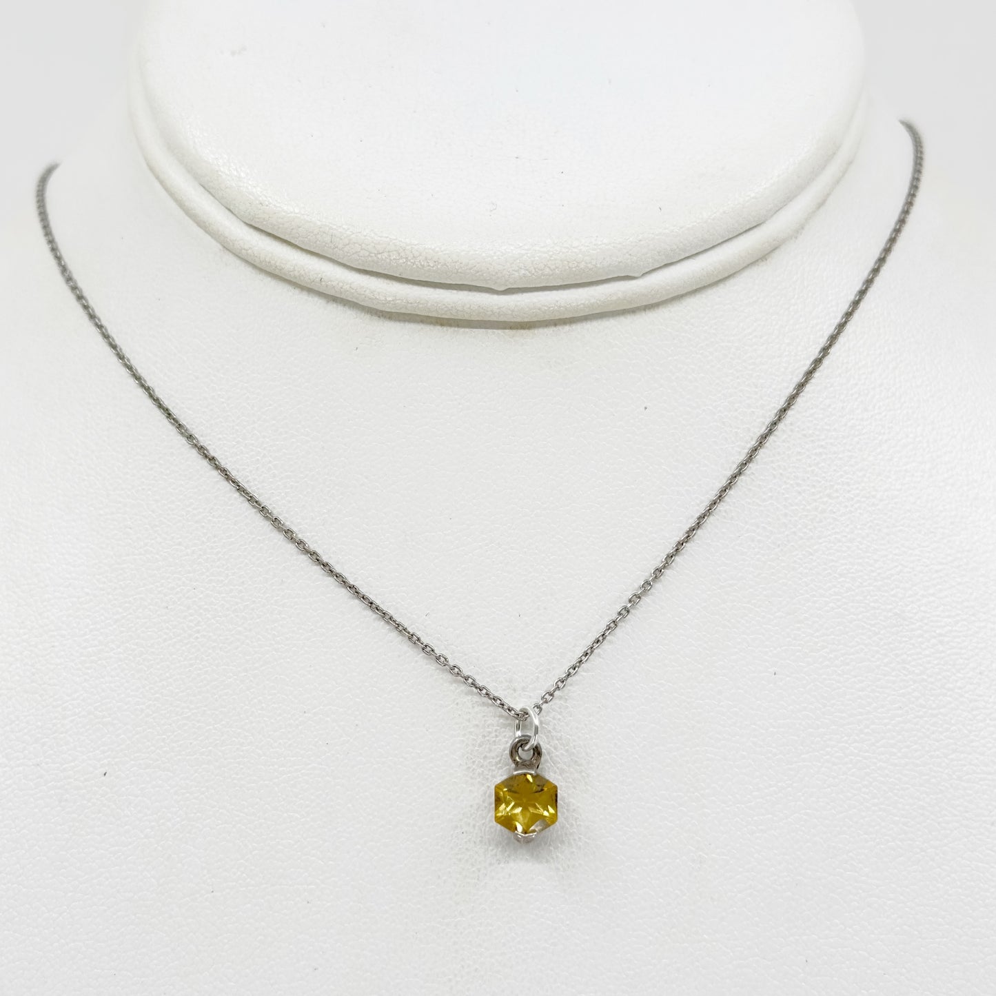 Sterling silver Citrine pendant GM926