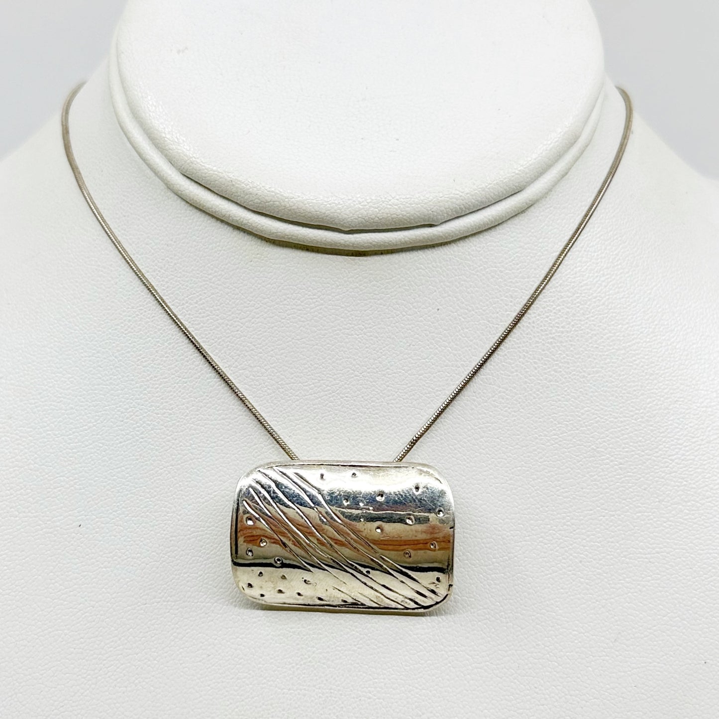 Eivind Hillestad Norway sterling silver pendant