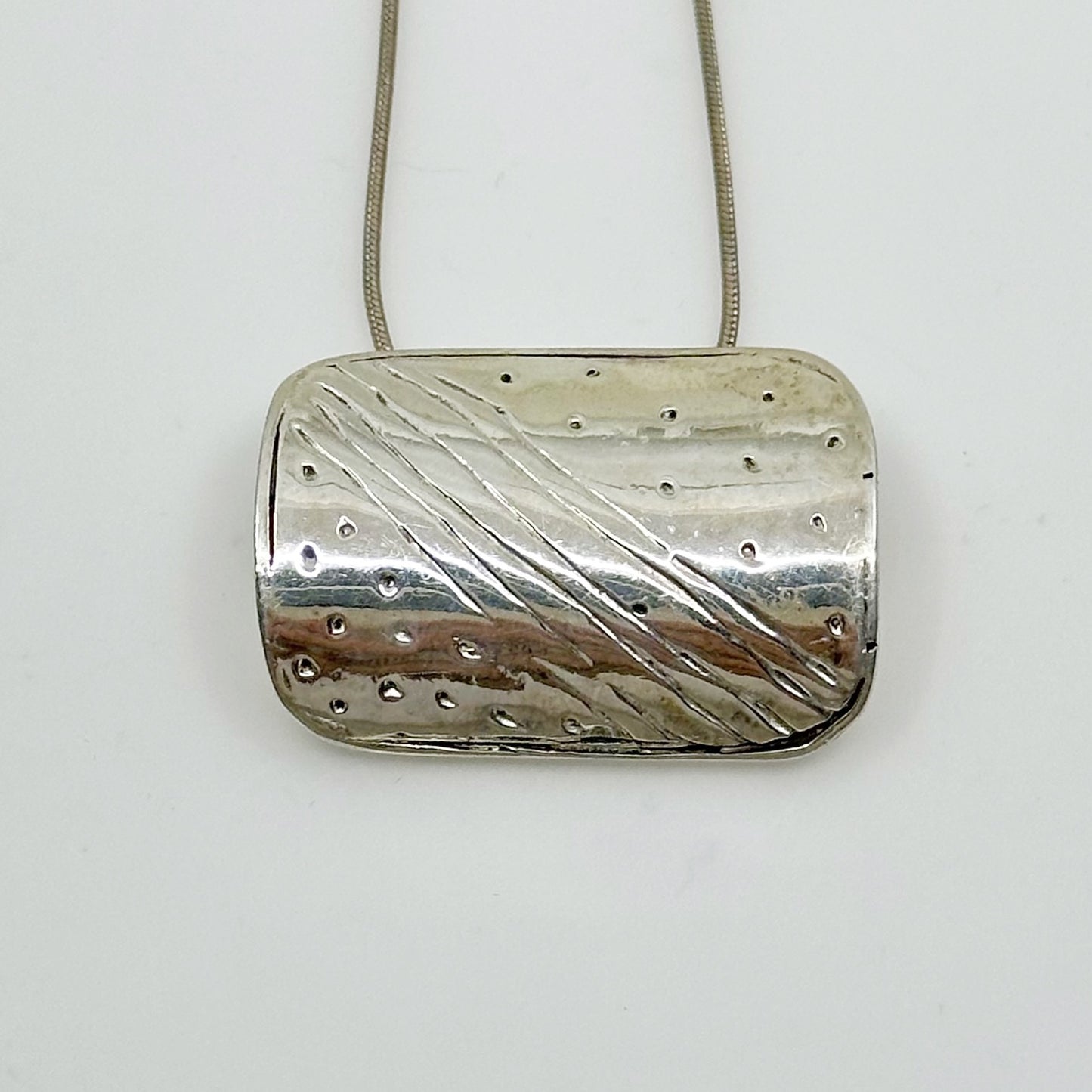 Eivind Hillestad Norway sterling silver pendant