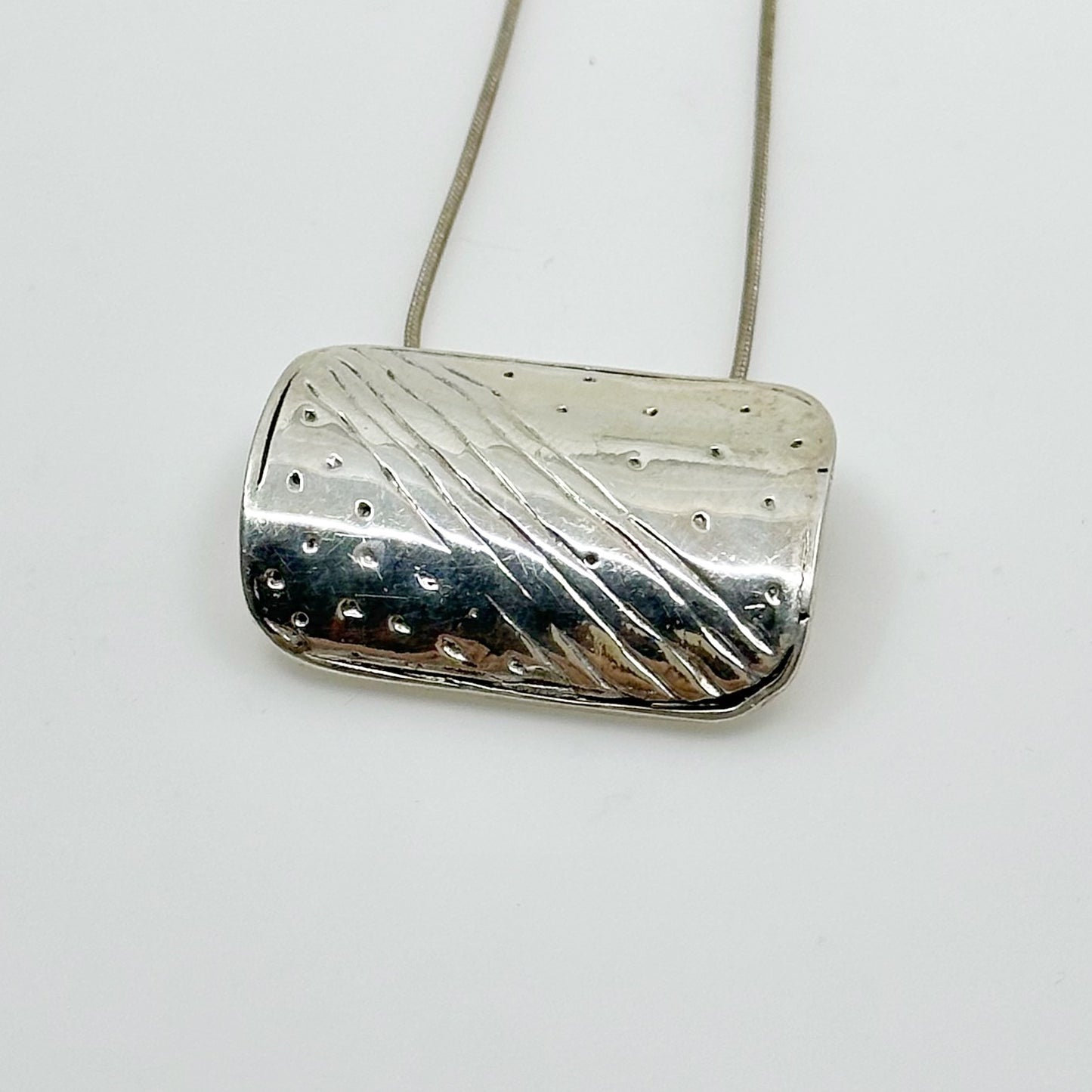 Eivind Hillestad Norway sterling silver pendant