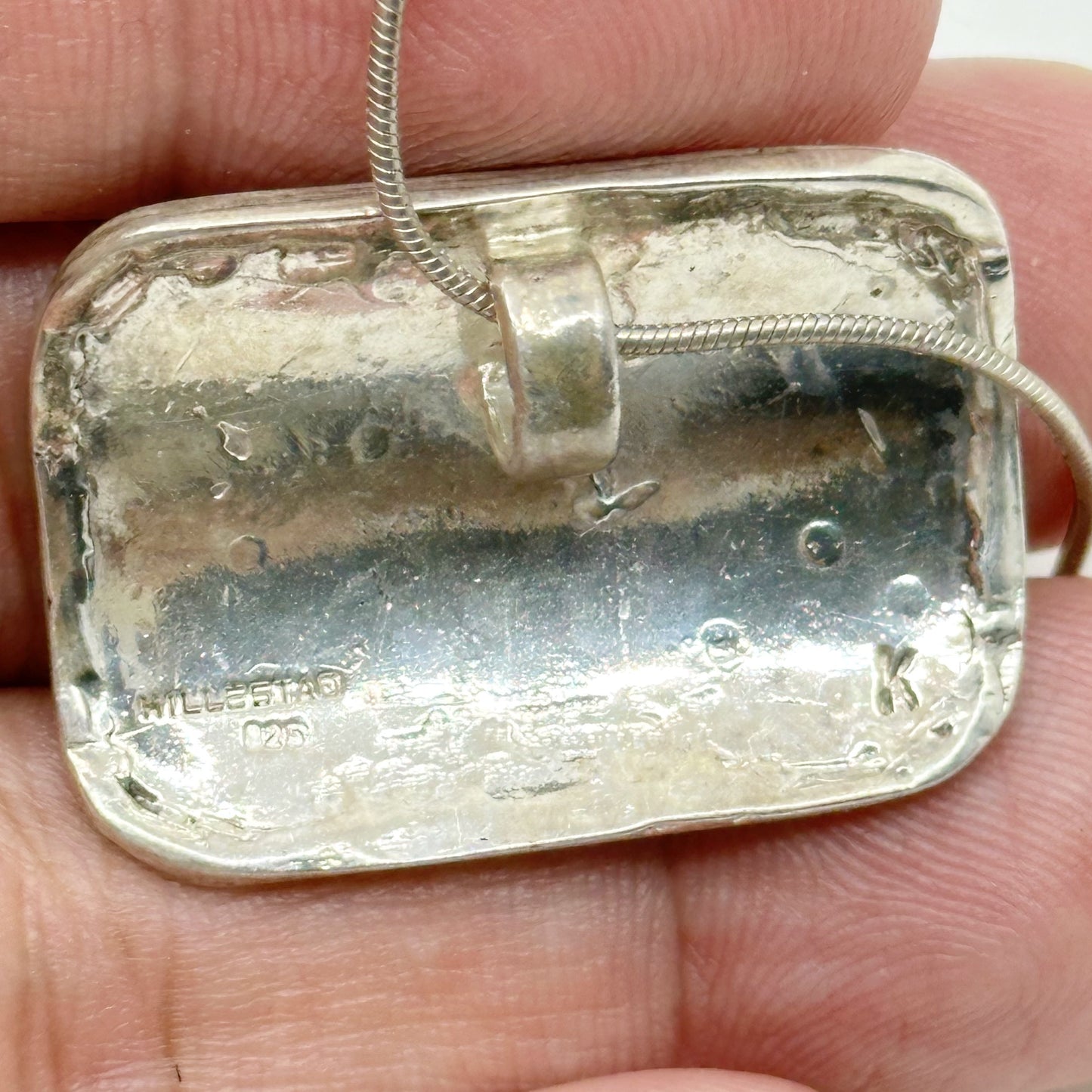 Eivind Hillestad Norway sterling silver pendant