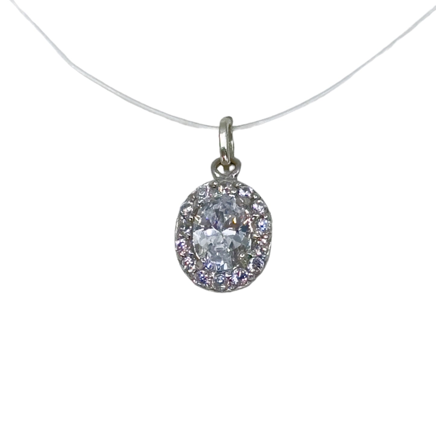 Sterling silver Cubic Zirconia pendant