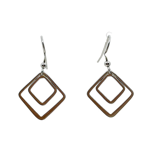 sterling silver drop earrings