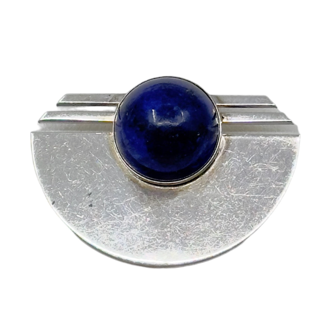 Sterling silver lapis lazuli pendant