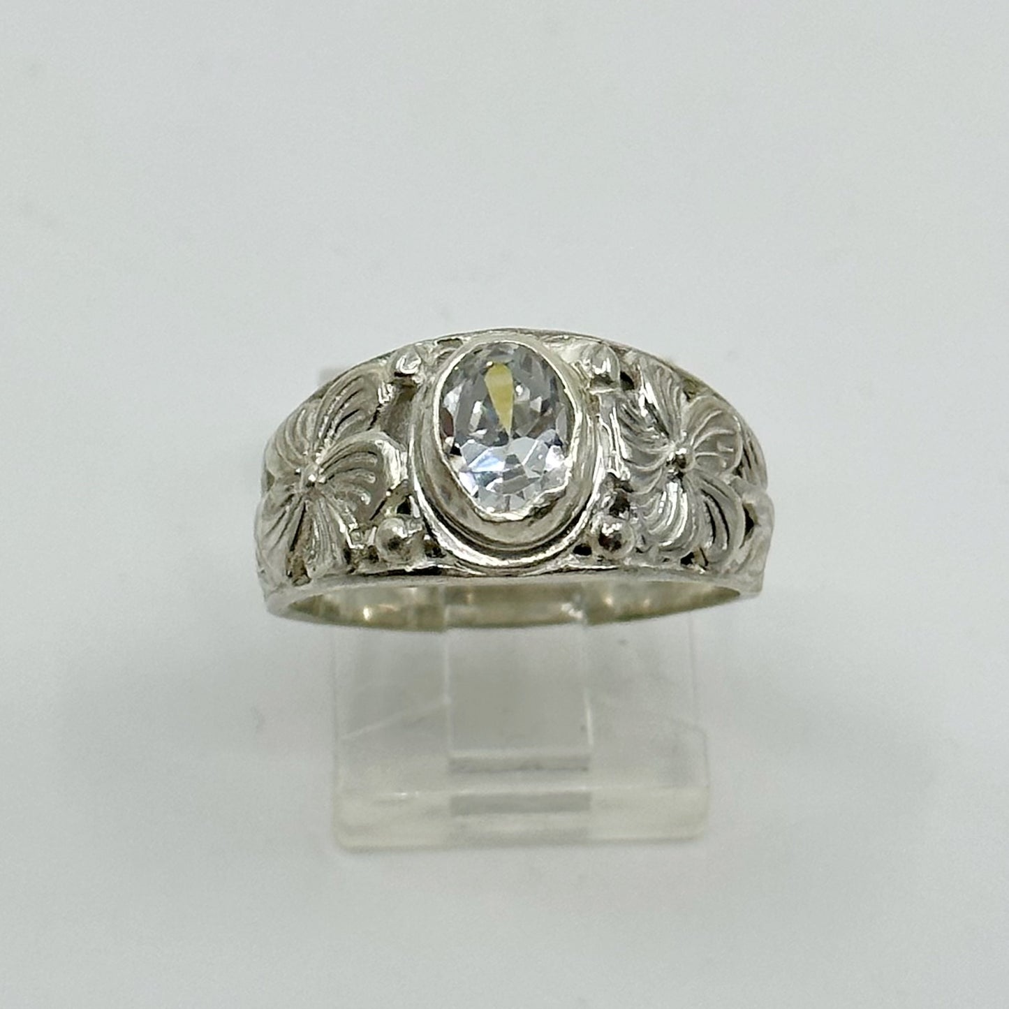 sterling silver cubic zirconia Ring