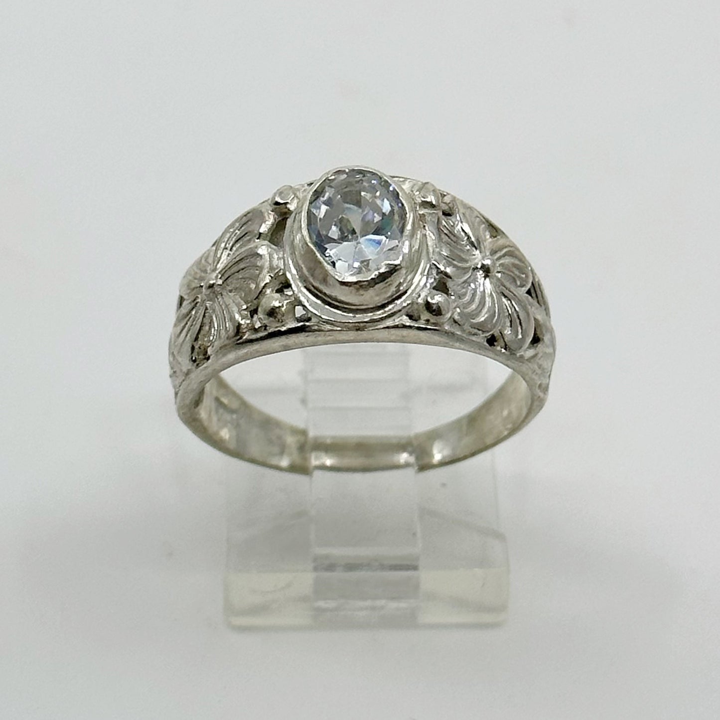 sterling silver cubic zirconia Ring