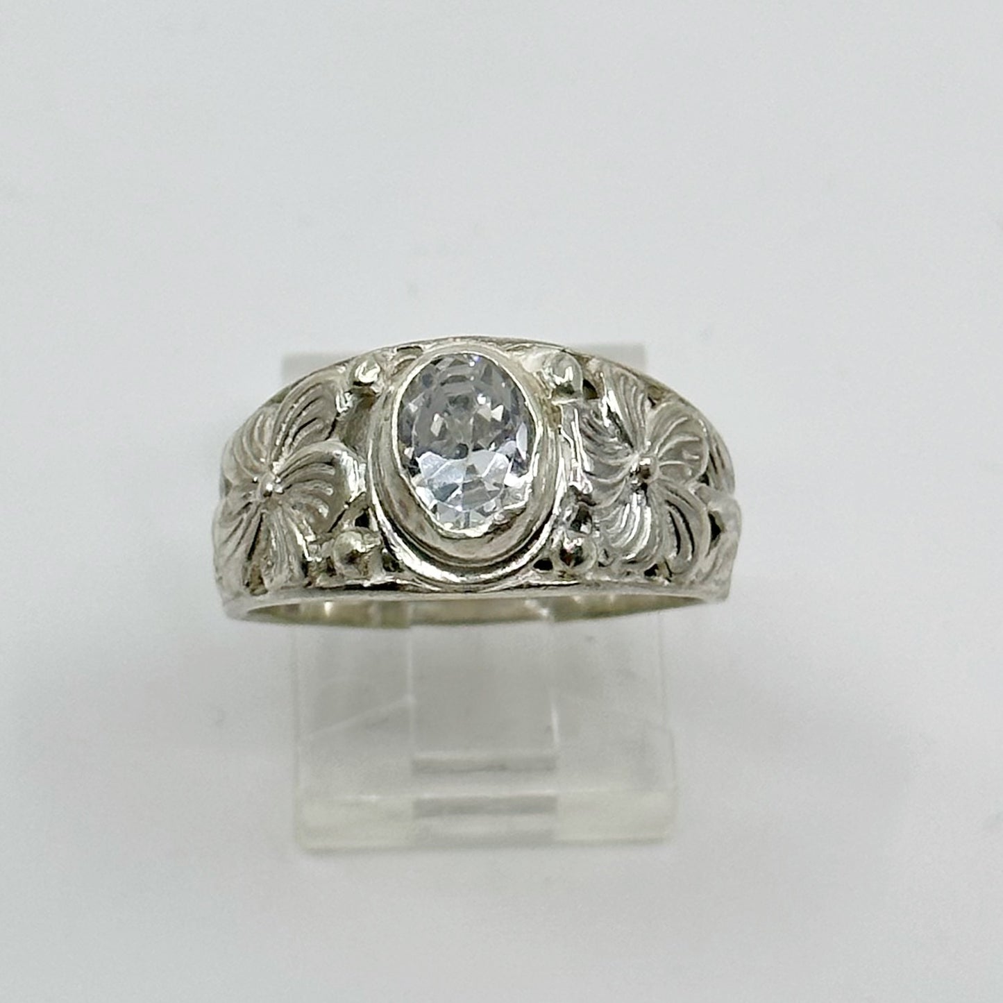 sterling silver cubic zirconia Ring