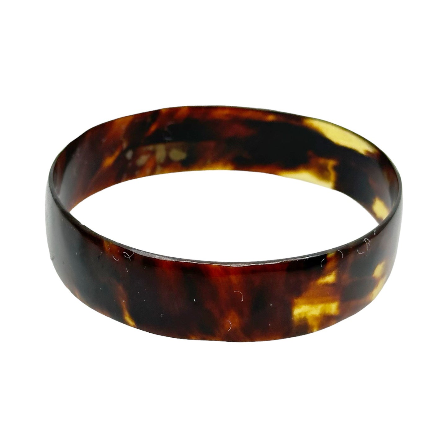 Late Victorian tortoise shell bangle bracelet