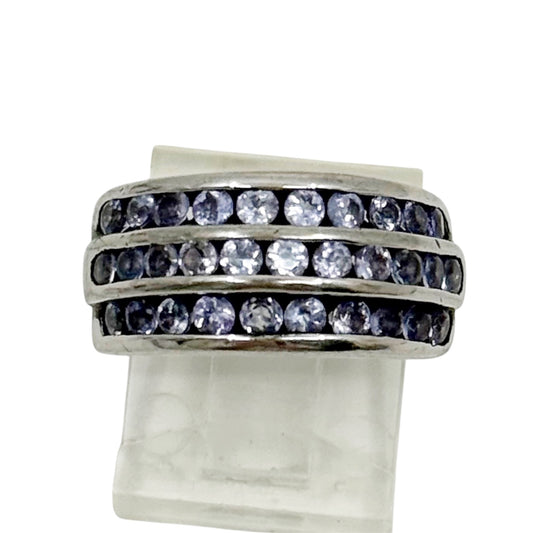 Sterling silver Iolite ring - GM1177