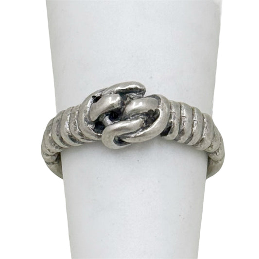 MMA Metropolitan Museum of Art sterling silver knot ring - GM120