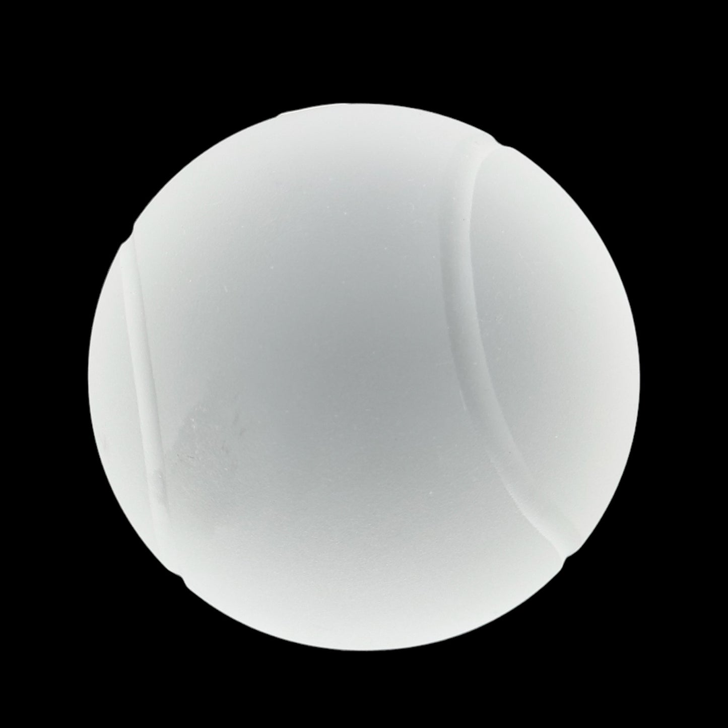 tiffany & co frosted crystal Tennis ball paperweight