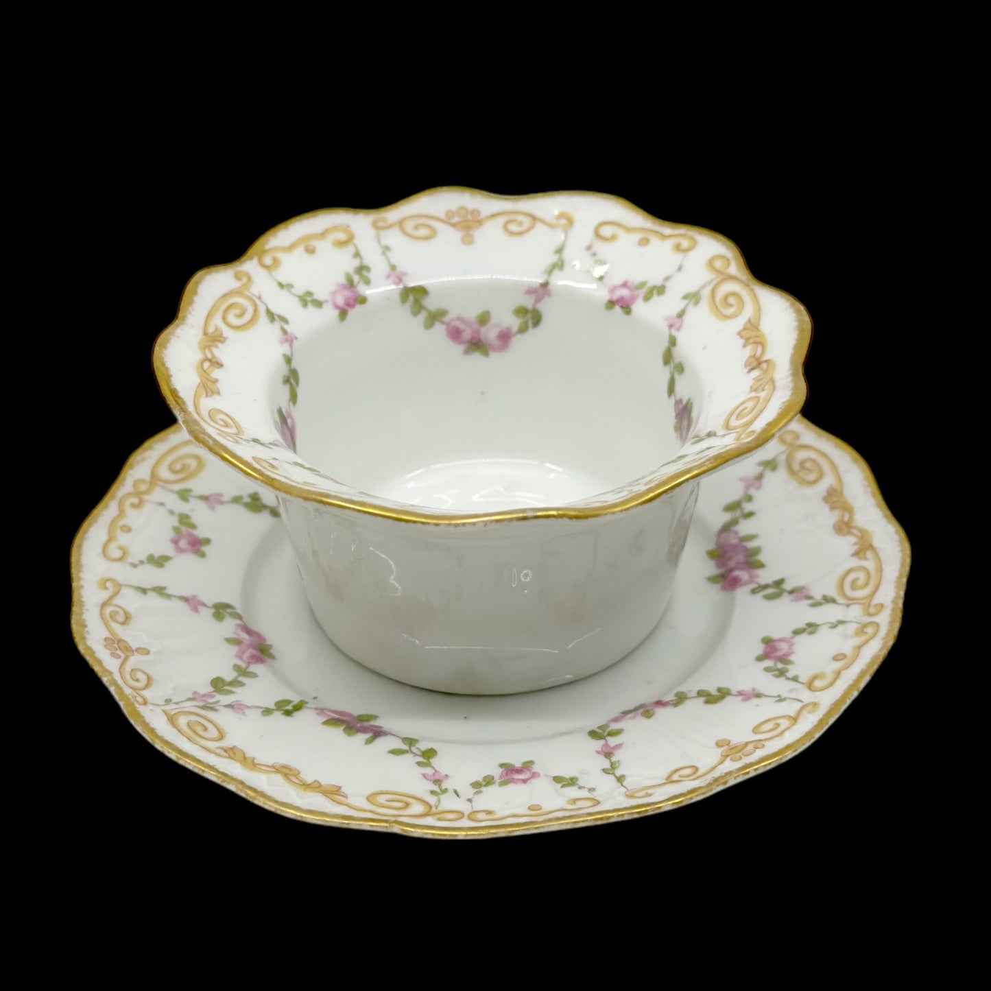 Limoges Ramekin Cup & Saucer