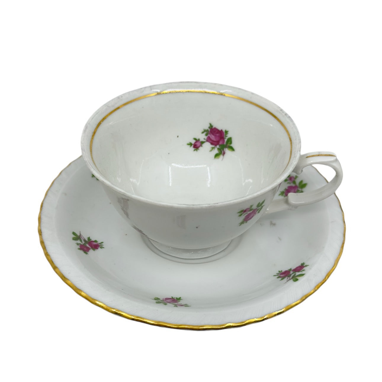 Fine Bohemian fine bone china porcelain Teacup and Saucer