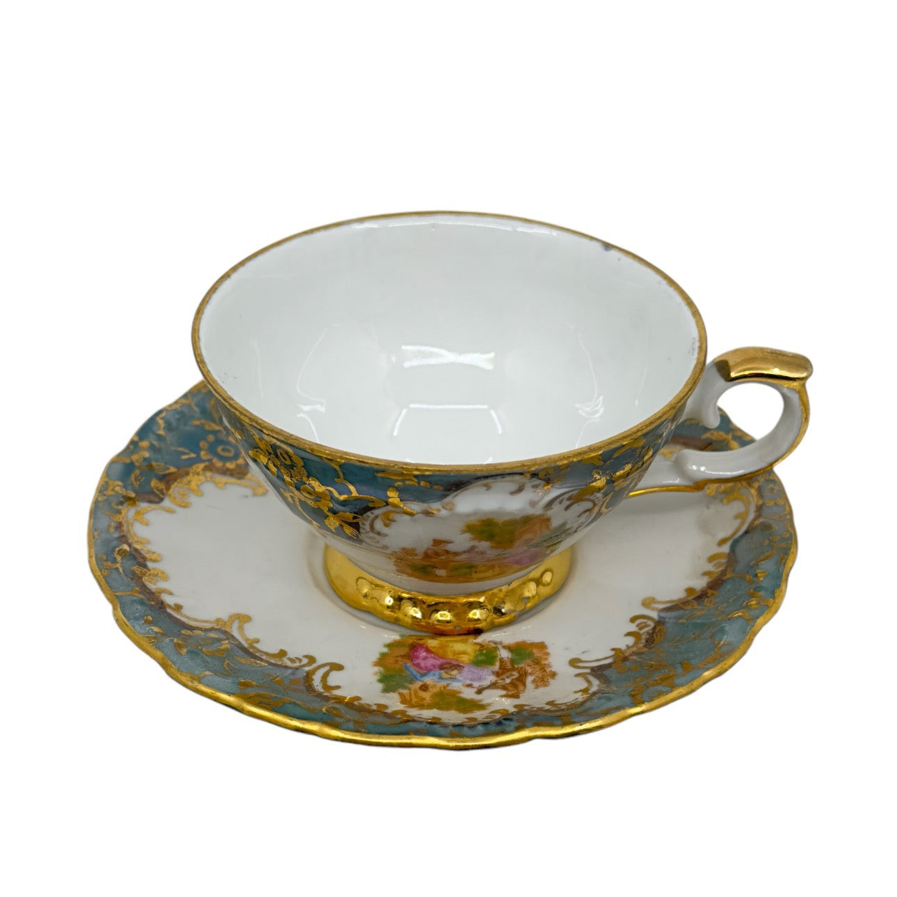 Vavaria Germany fine bone china porcelain Teacup and Saucer