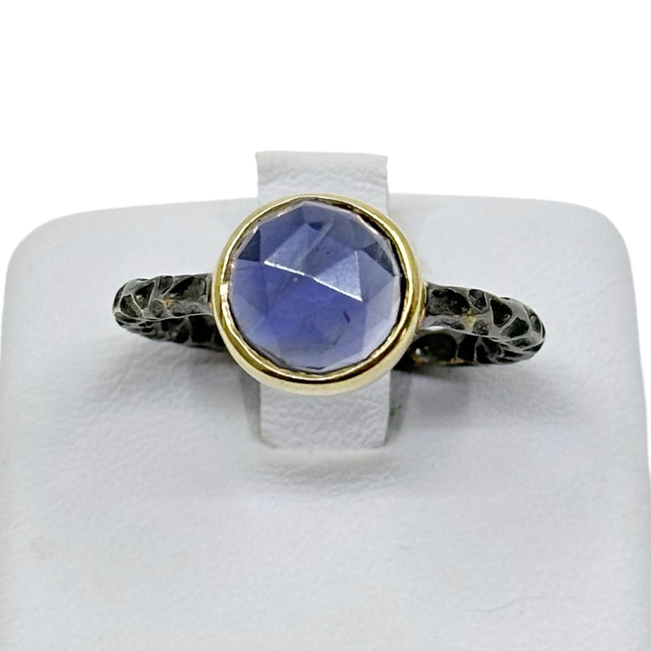 Gold Vermeil Sterling silver Iolite ring GM160