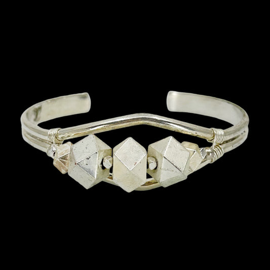 Silver Plated cuff bracelet