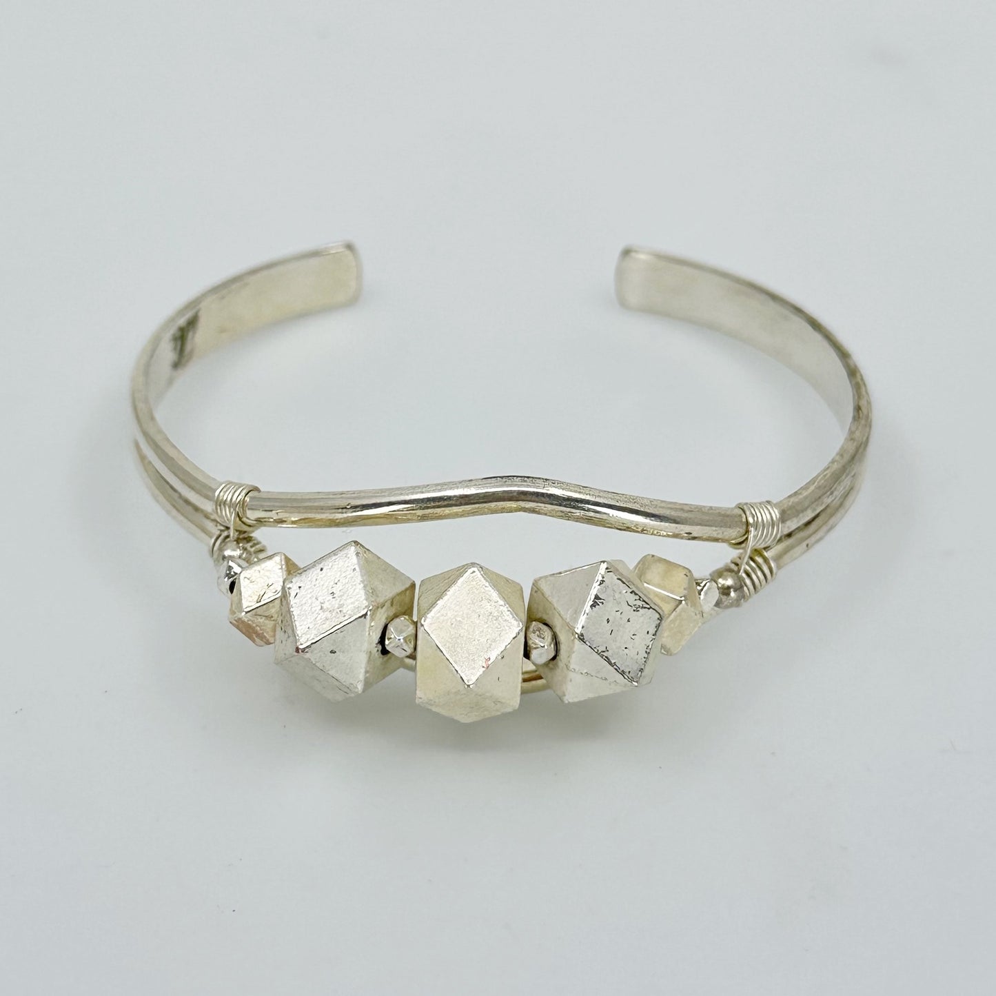 Silver Plated cuff bracelet