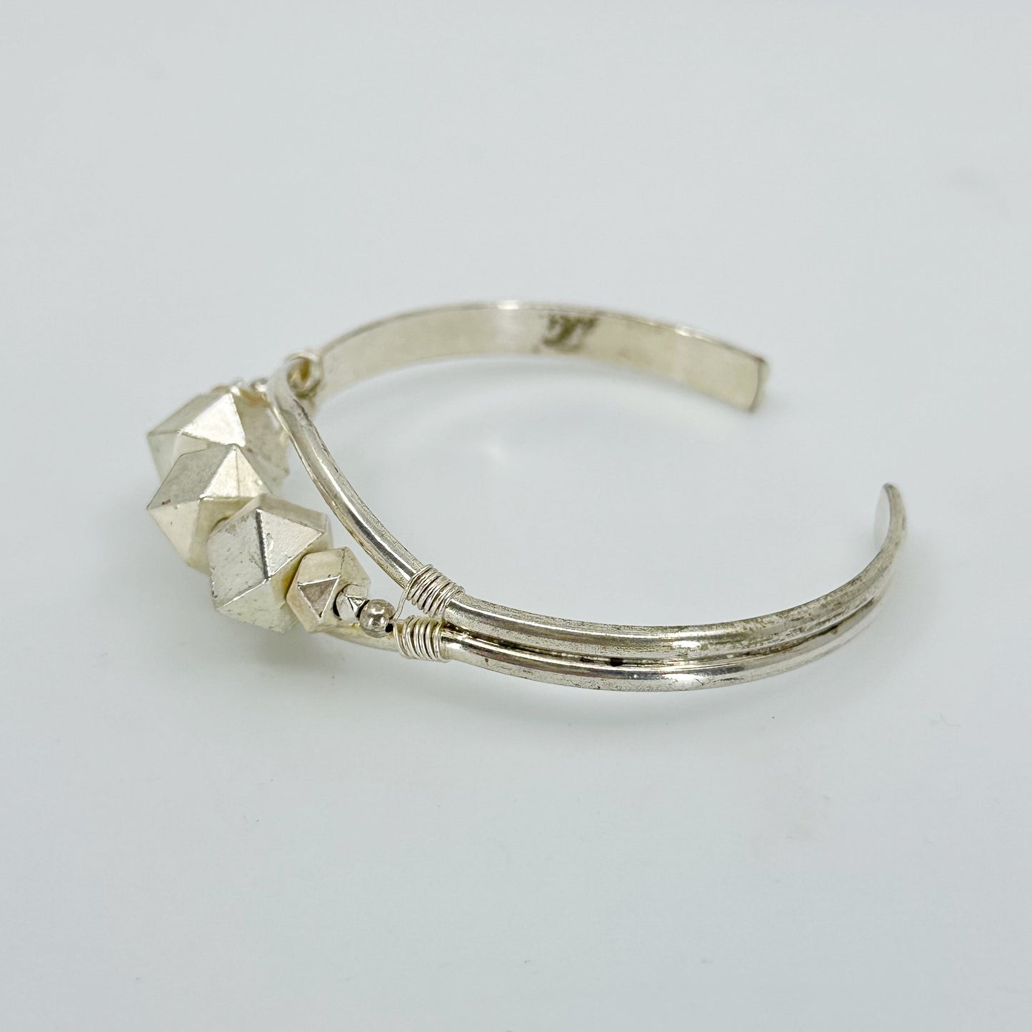 Silver Plated cuff bracelet