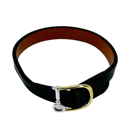 Keep Collective leather belt bracelet