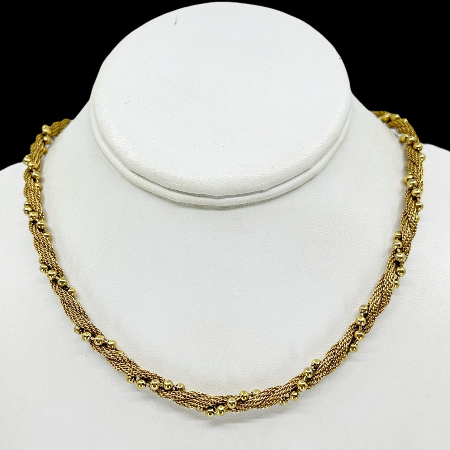 Vintage Avon Gold tone chain necklace