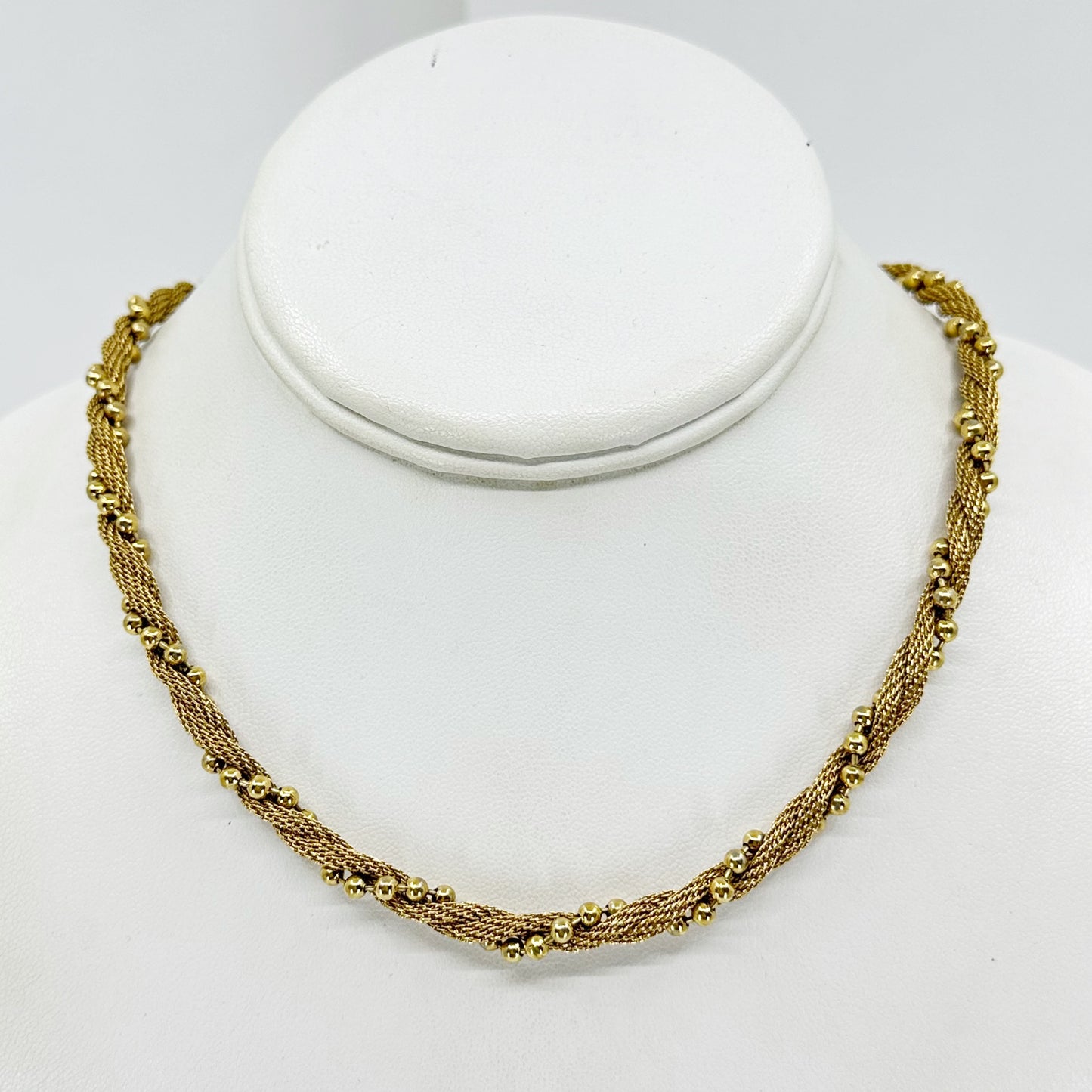 Vintage Avon Gold tone chain necklace