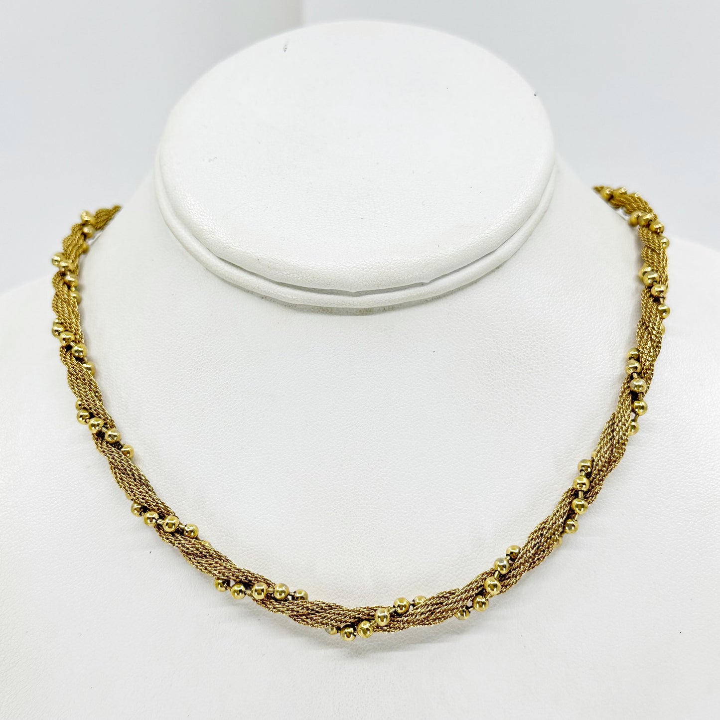 Vintage Avon Gold tone chain necklace