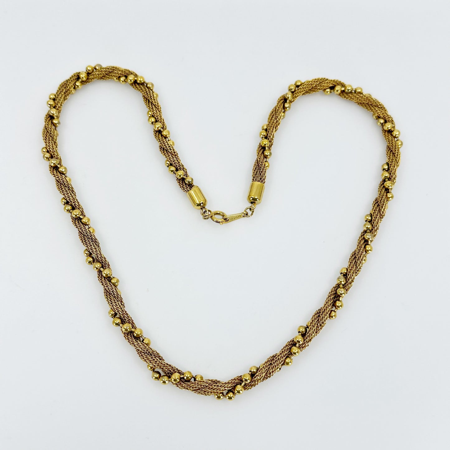 Vintage Avon Gold tone chain necklace