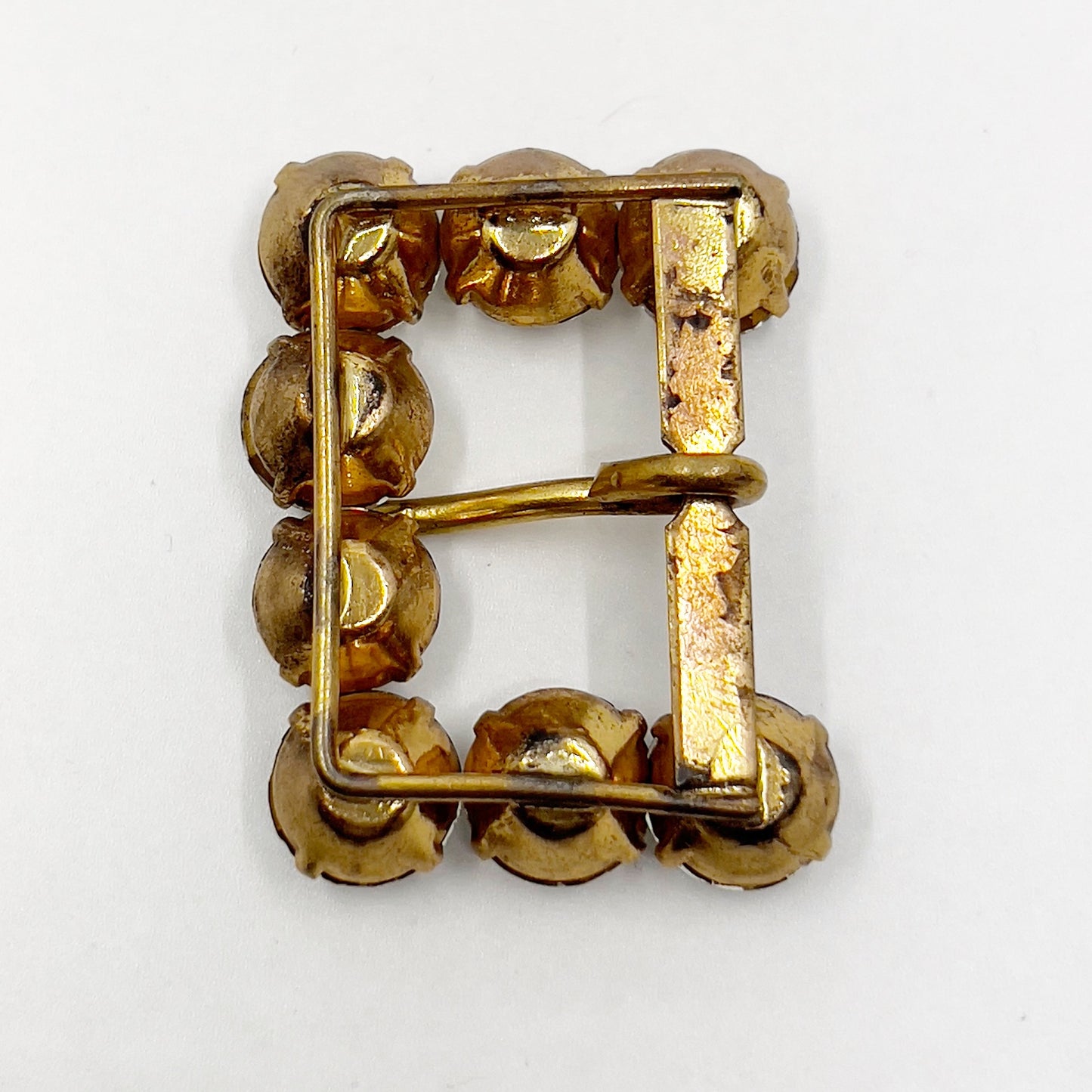 Victorian paste pinchbeck Belt Buckle