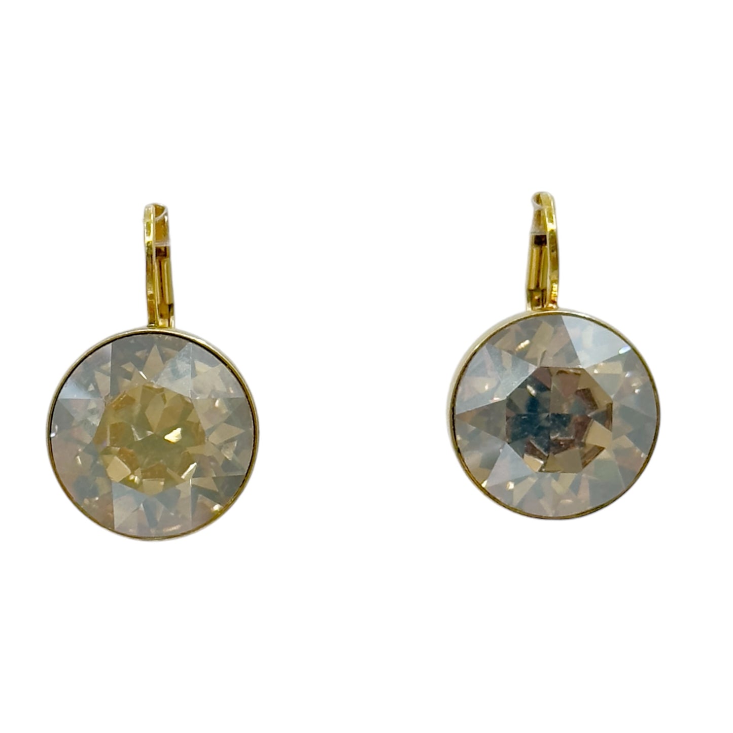 Swarovski crystal Gold tone Bella Earrings