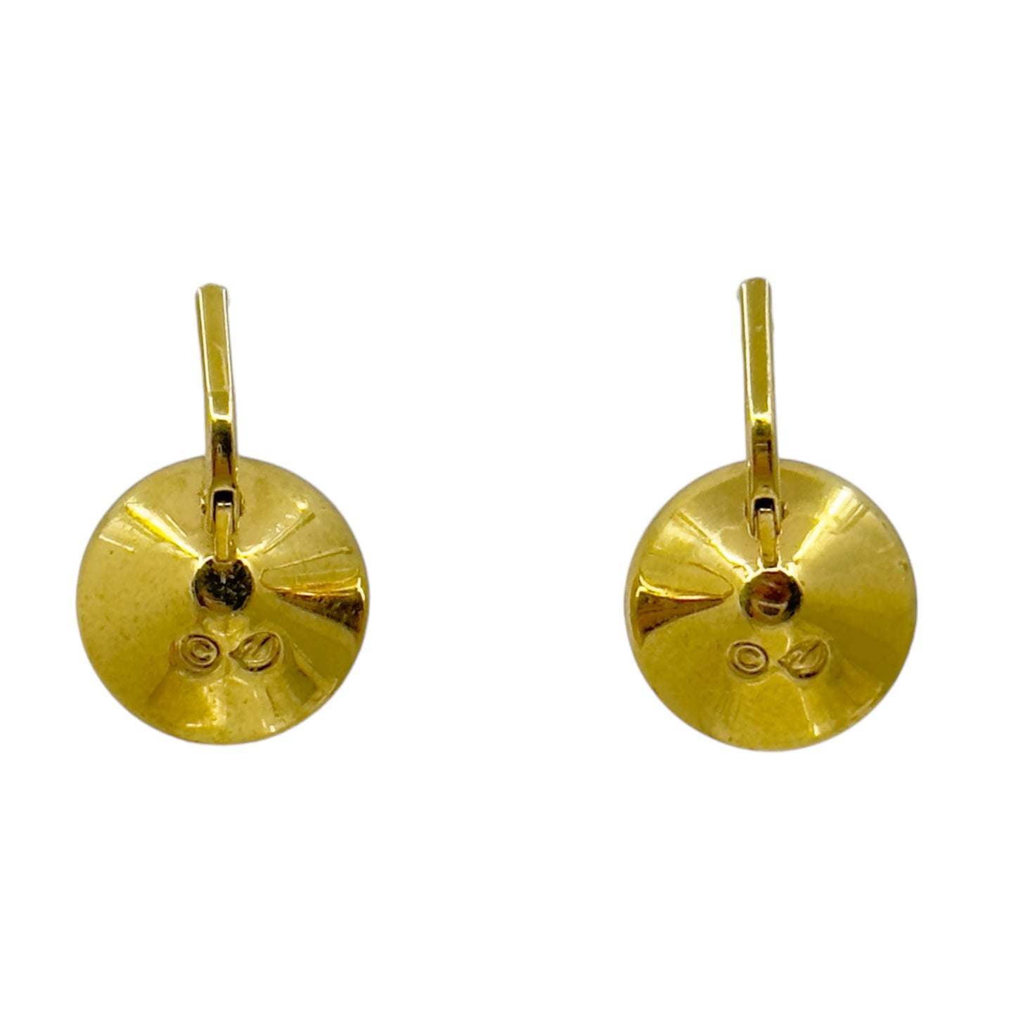 Swarovski crystal Gold tone Bella Earrings