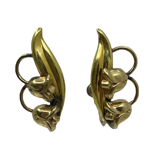 Carl Art 12k gold filled earrings