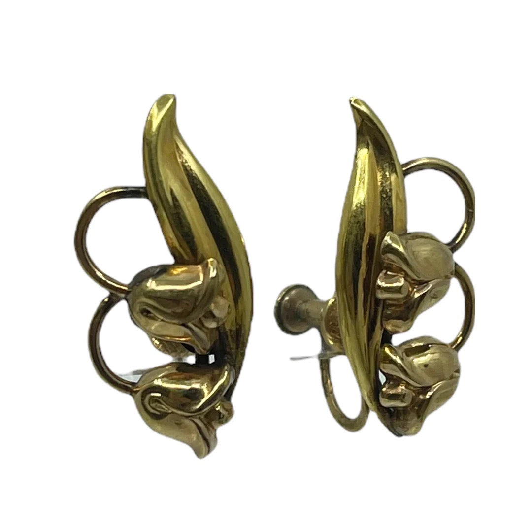 Carl Art 12k gold filled earrings