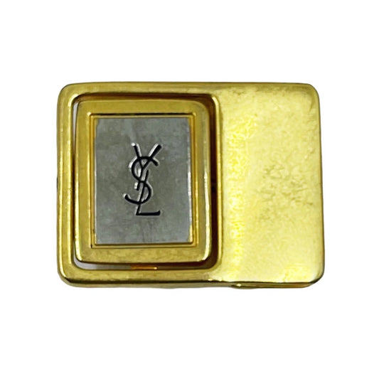 Yves Saint Laurent YSL Vintage Men's Gold Tone Belt Buckle