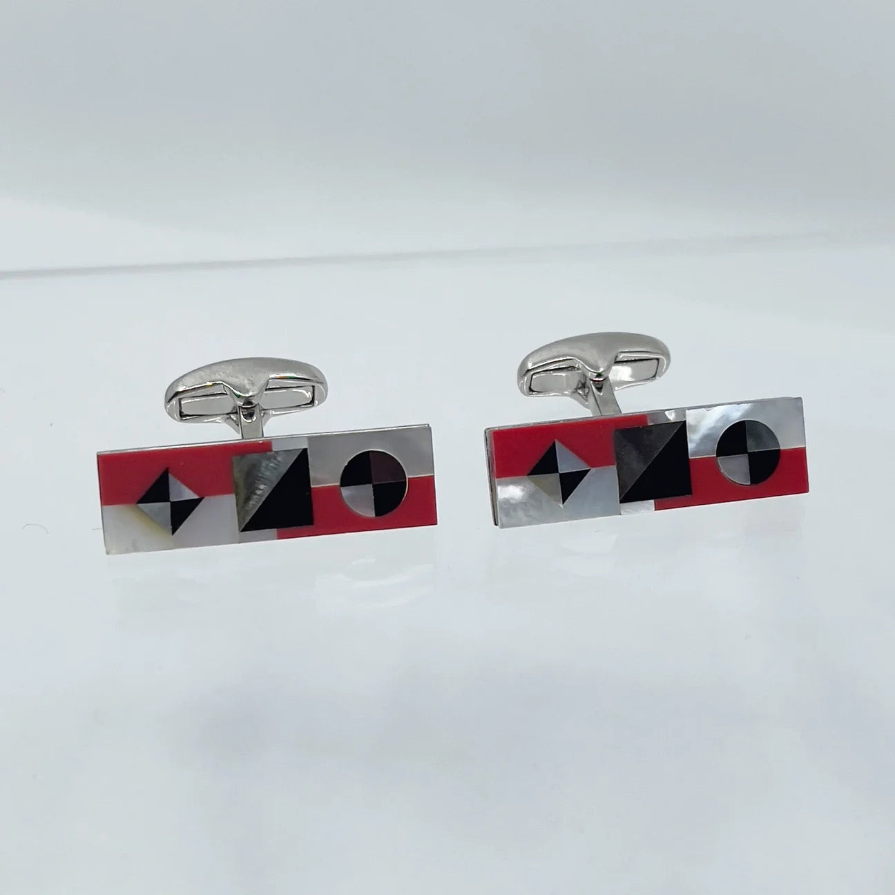 Paul Smith mother pearl inlay Cufflinks