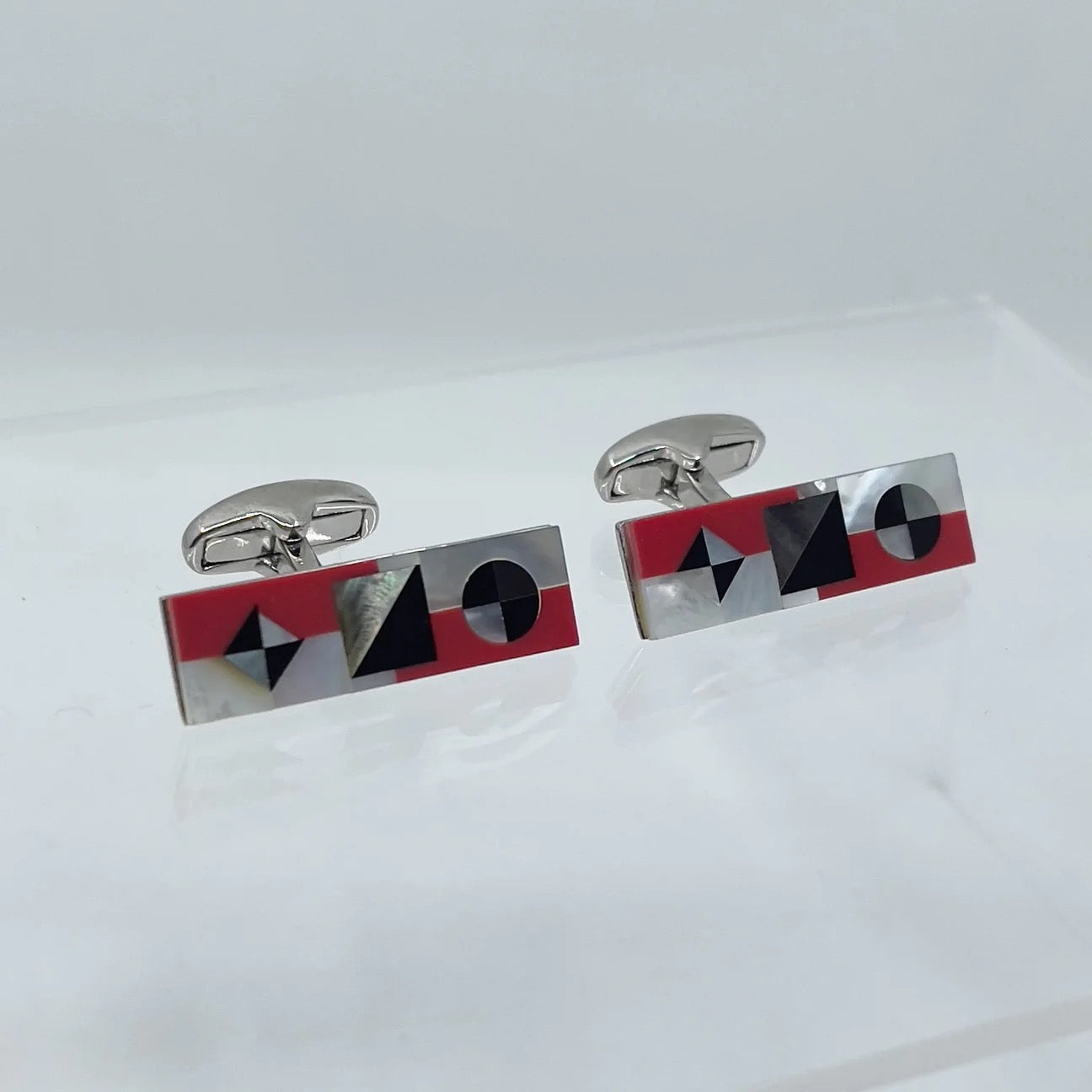 Paul Smith mother pearl inlay Cufflinks