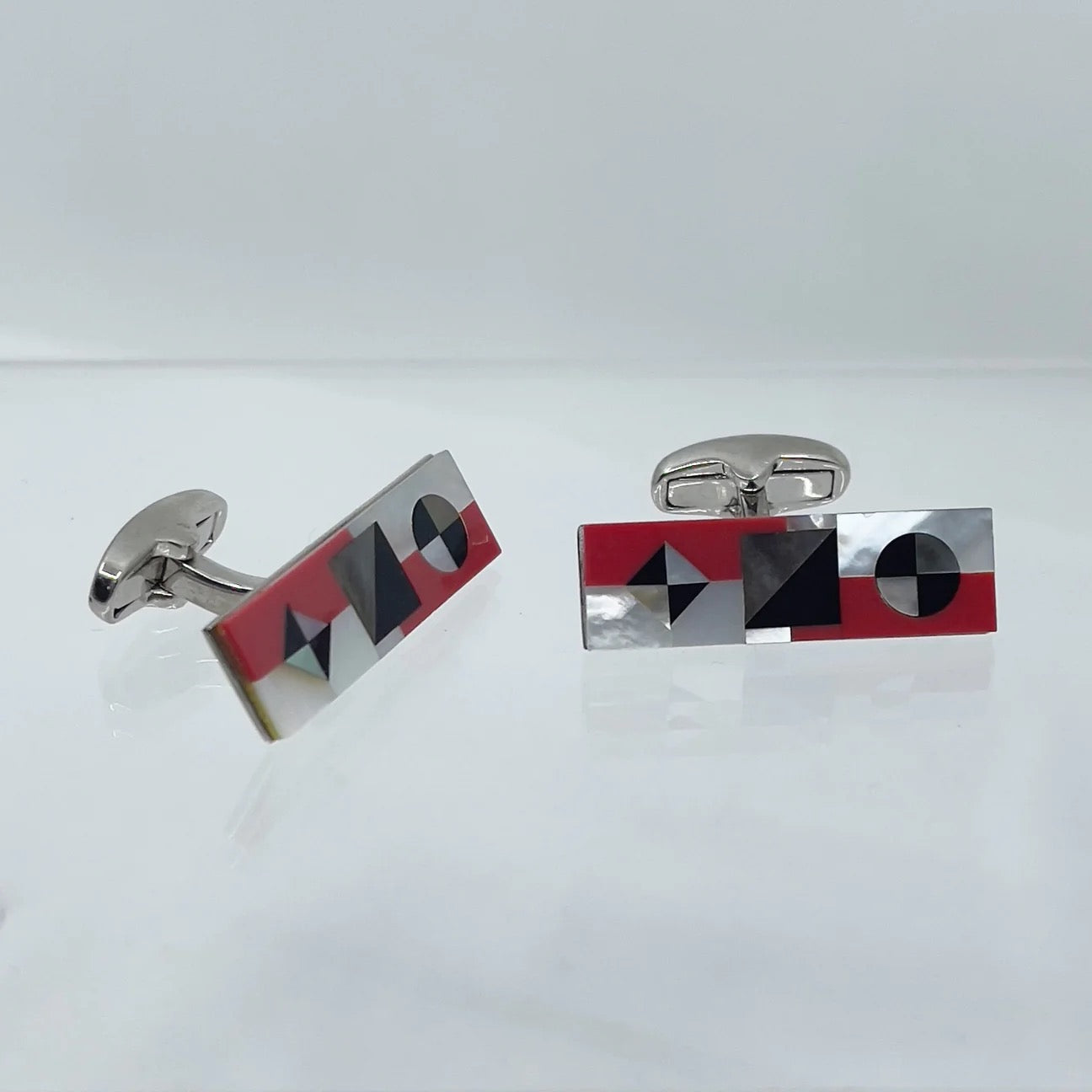 Paul Smith mother pearl inlay Cufflinks