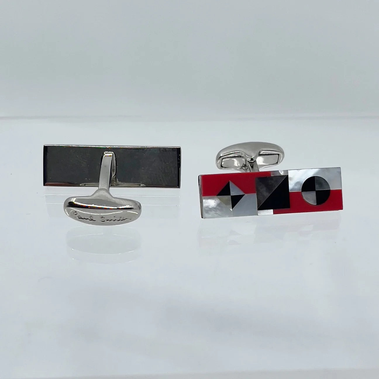 Paul Smith mother pearl inlay Cufflinks