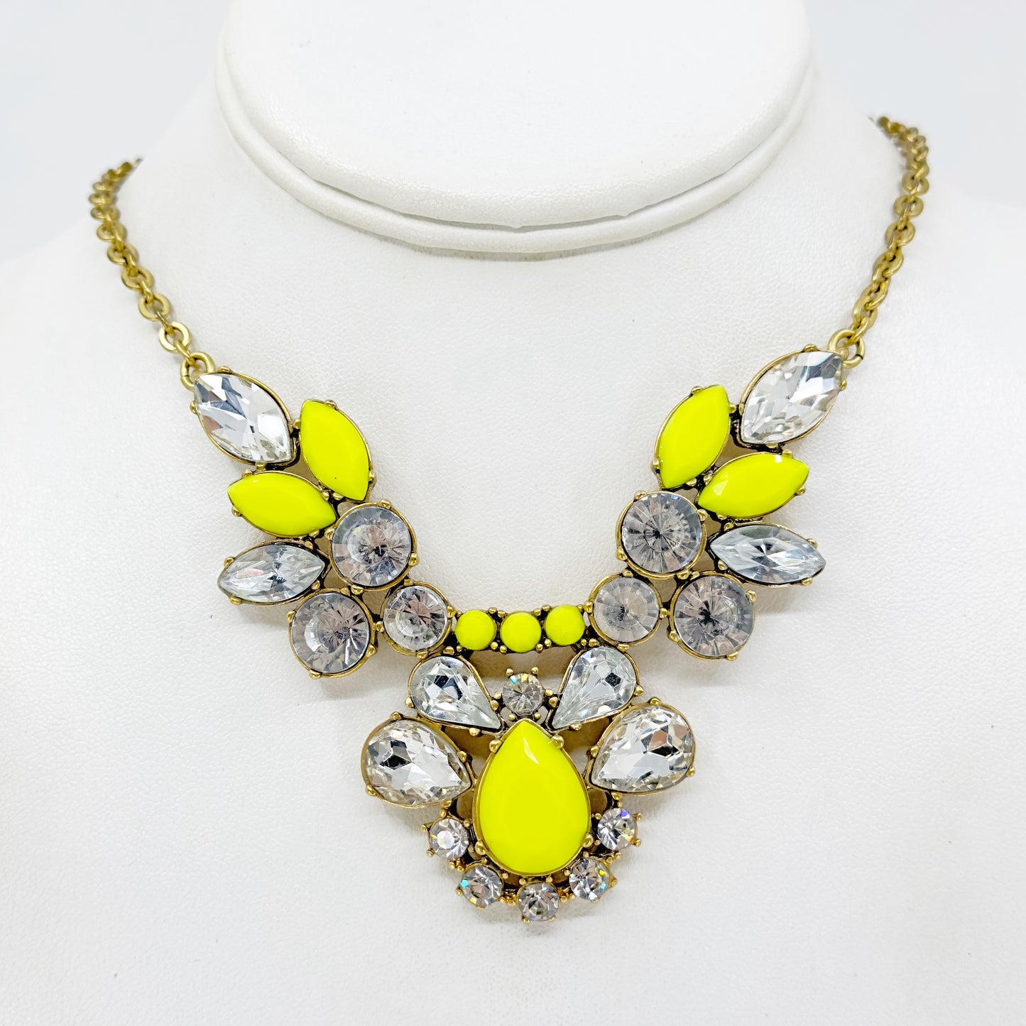 J. Crew rhinestone necklace