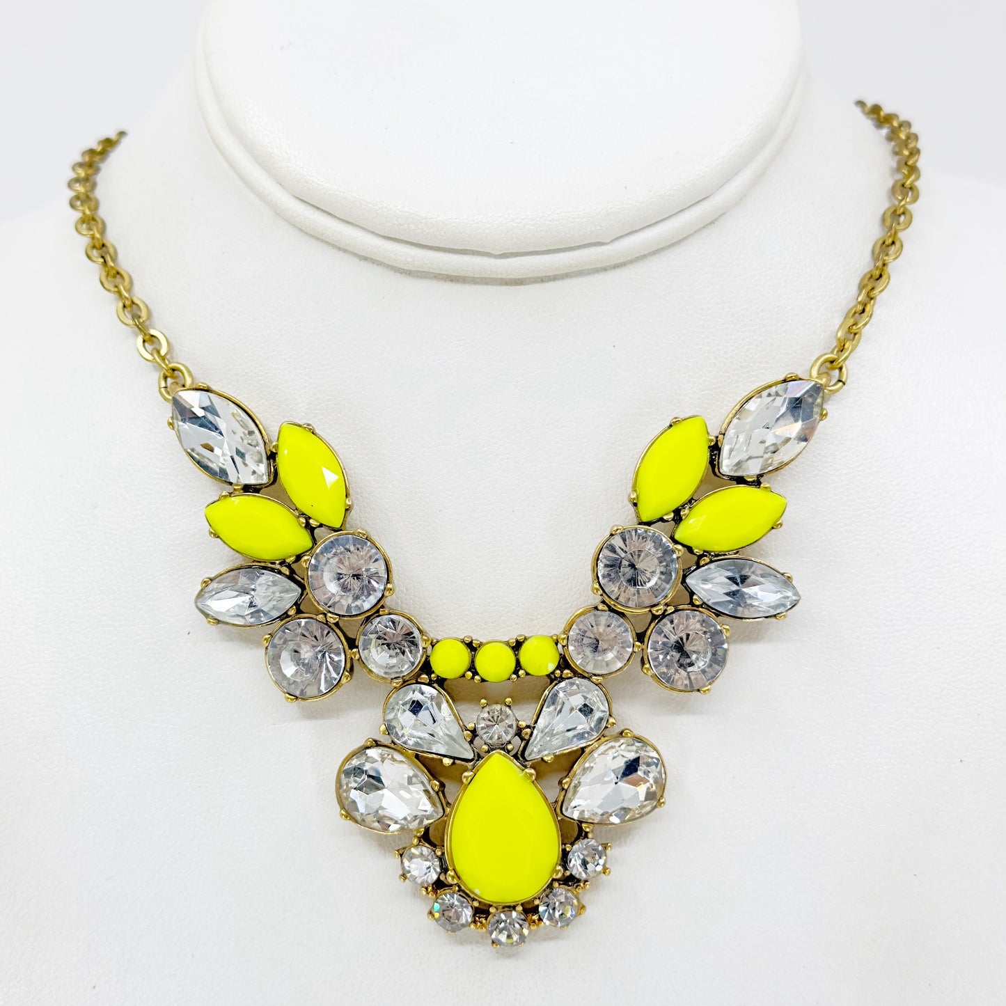 J. Crew rhinestone necklace