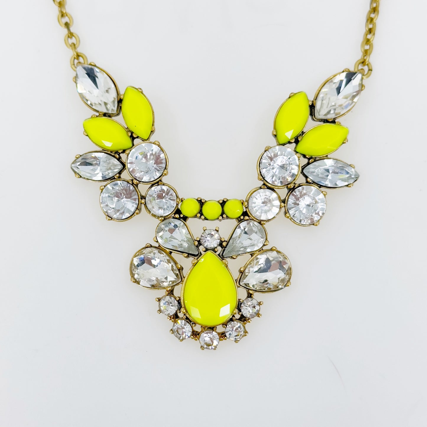 J. Crew rhinestone necklace