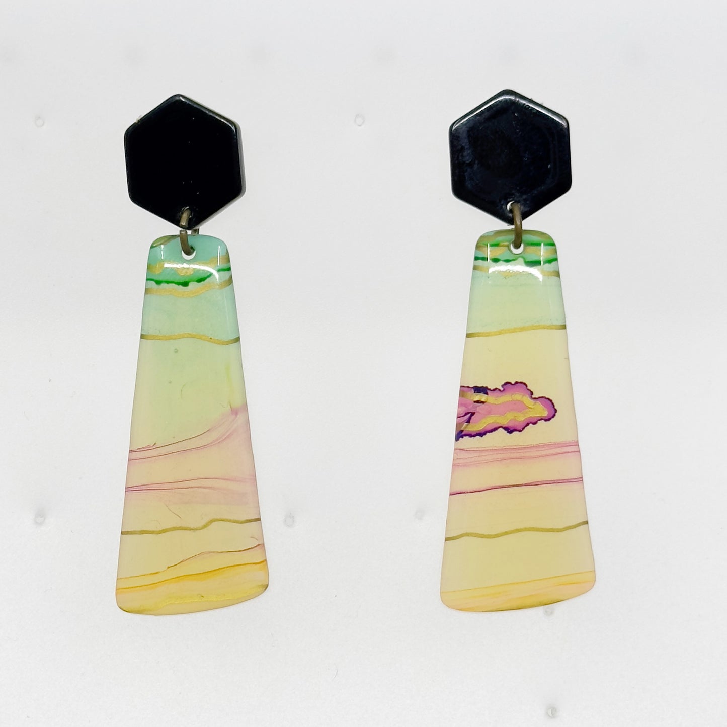 acrylic drop earrings