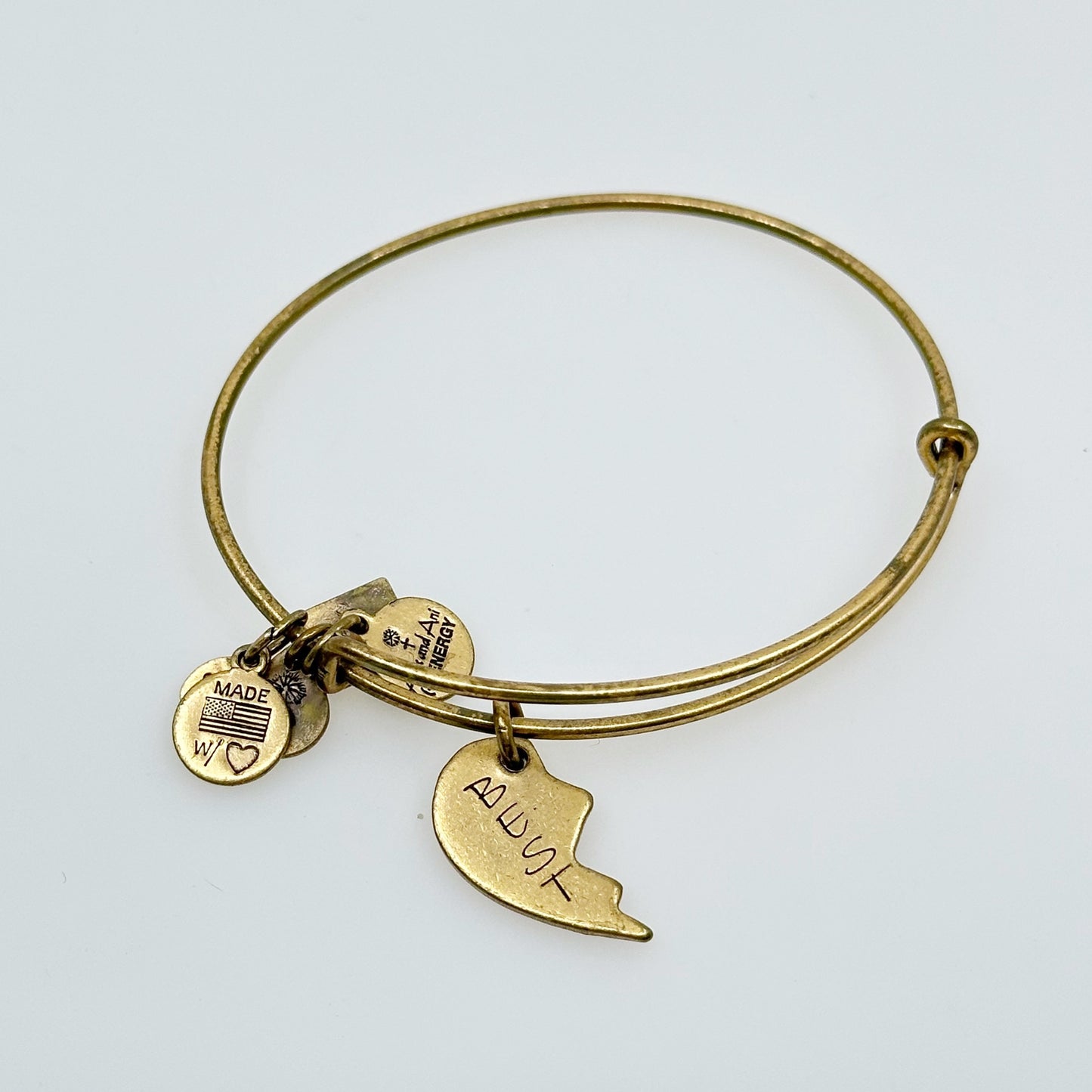 Alex and Ani Best - Best Friends  bangle bracelet