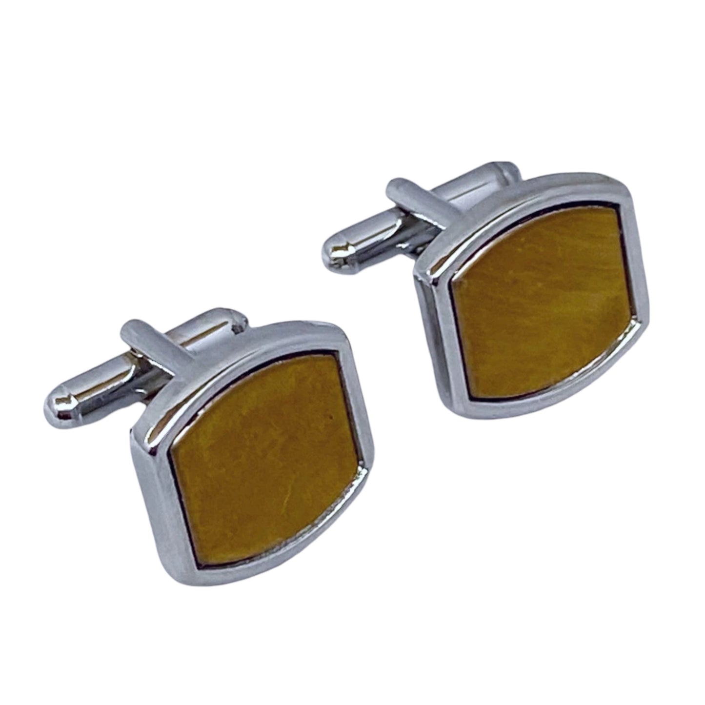 stainless steel copper cufflinks