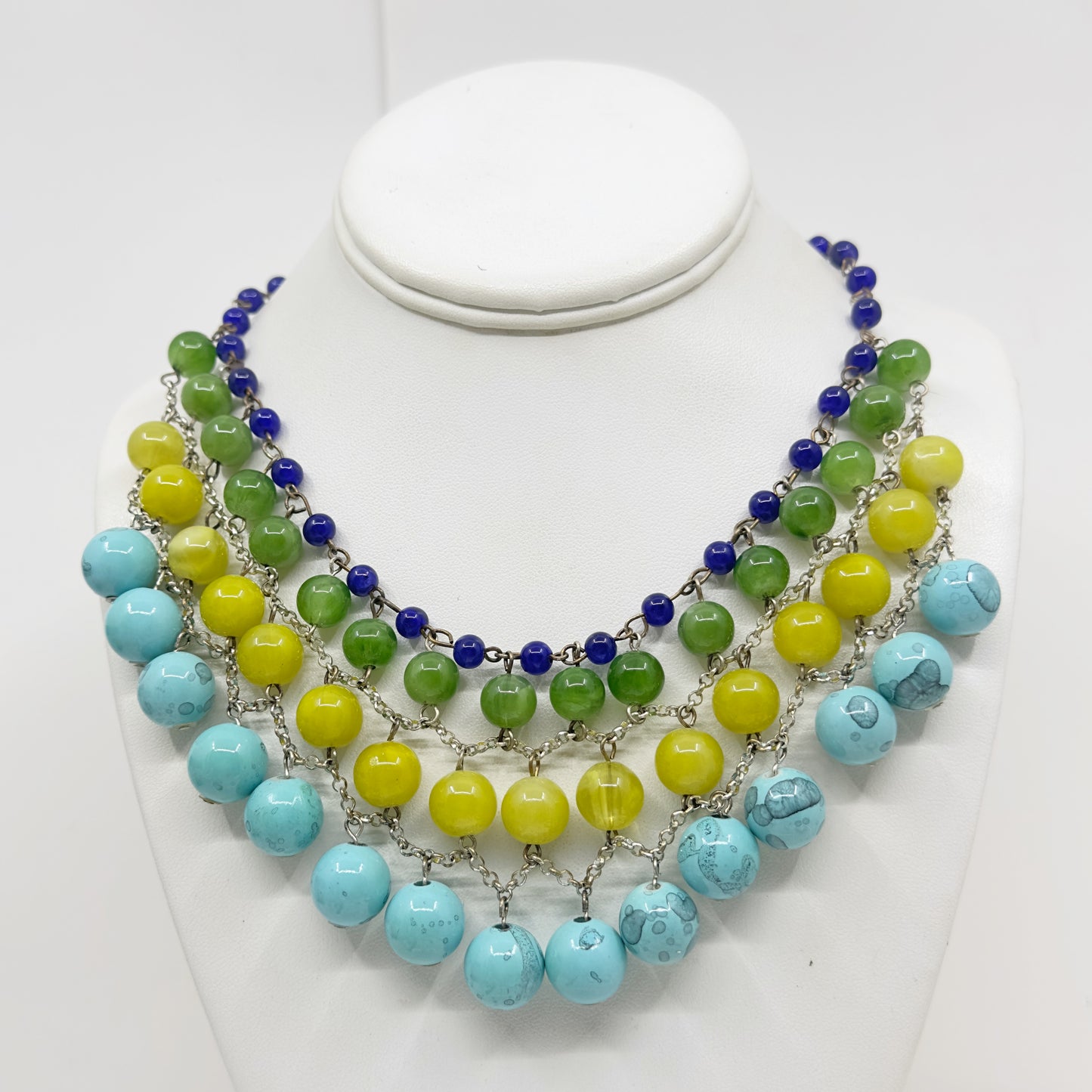 Acrylic beaded necklace