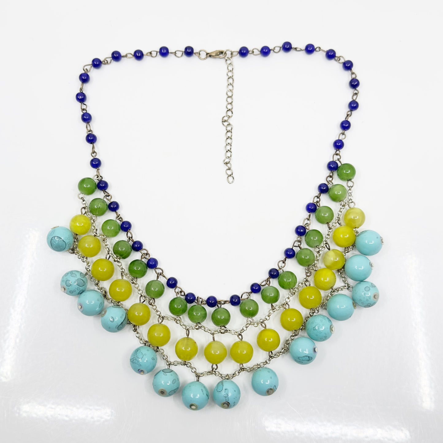 Acrylic beaded necklace