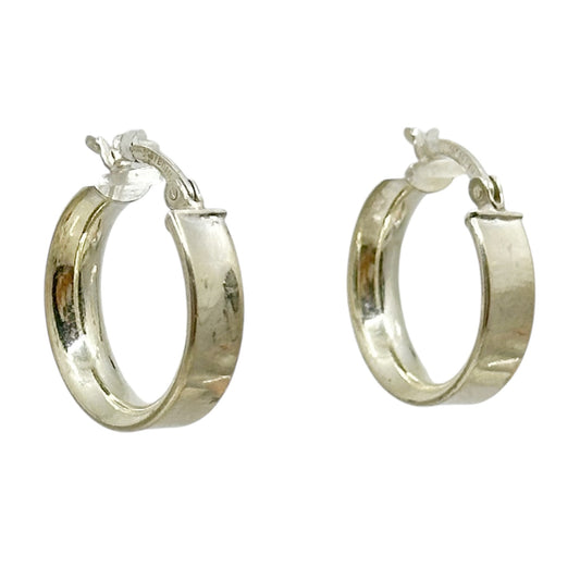 Sterling silver Hoop earrings