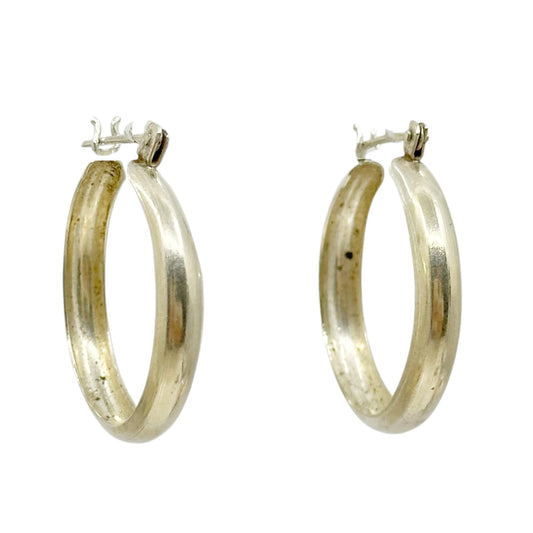 Sterling silver Hoop earrings